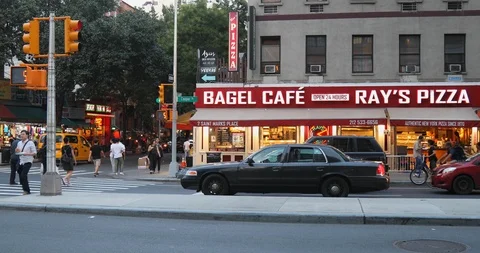 Cooper Square NYC Stock Footage 88068650