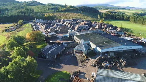 Cooperage, the Speyside (2) Stock Footage 219483727