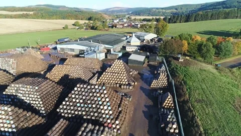 Cooperage, the Speyside (5) Stock Footage 219483721