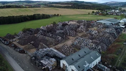 Cooperage, the Speyside (6) Stock Footage 157878998