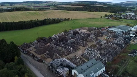 Cooperage, the Speyside (7) Stock Footage 157879001