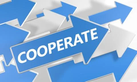 Cooperate Stock Illustration