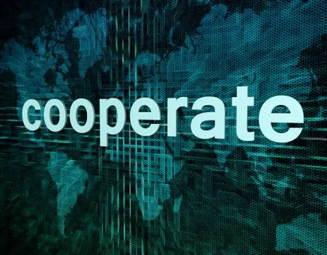 Cooperate Stock Illustration