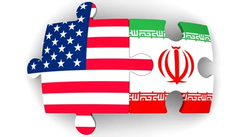 Cooperation between the US and Iran Stock Footage 132642063