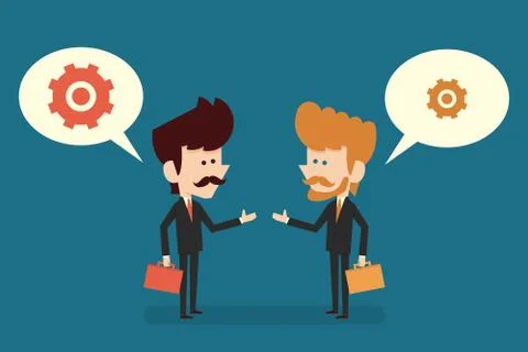 Cooperation concept Stock Illustration