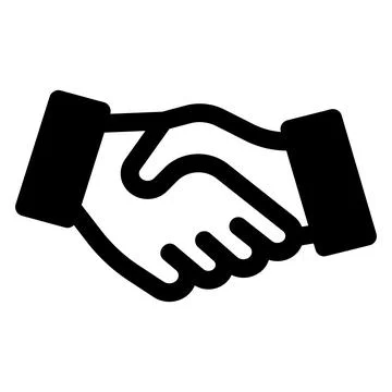 Cooperation glyph i icon vector illustration isolated on white background Stock Illustration