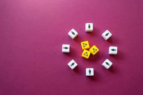 Cooperation to solve problems. Stopping threats and fixing bugs. Troublesho.. Stock Photos