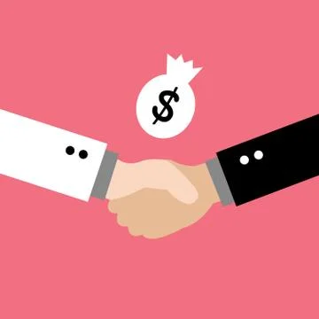 Cooperation vector technology Stock Illustration