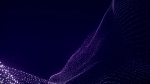 Cooperative particle background Stock Footage 297236826
