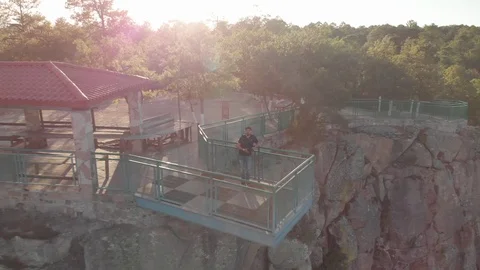 Cooper's Canyon Stock Footage 129791668