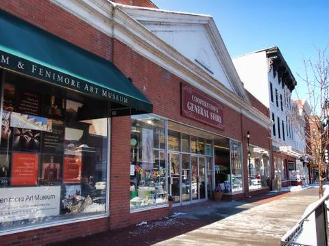 Cooperstown General Store Stock Photos