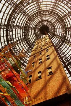 Coop's Shot Tower Foto stock