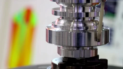 The coordinate measuring machine Stock Footage 161417349