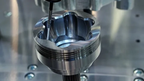 Coordinate Measuring Machine measures complex parts. Stock Footage 155181173