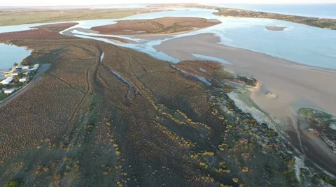 Coorong Right Track Stock Footage 52712461
