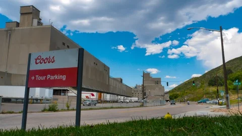 Coors Brewery Timelapse Stock Footage 125152832
