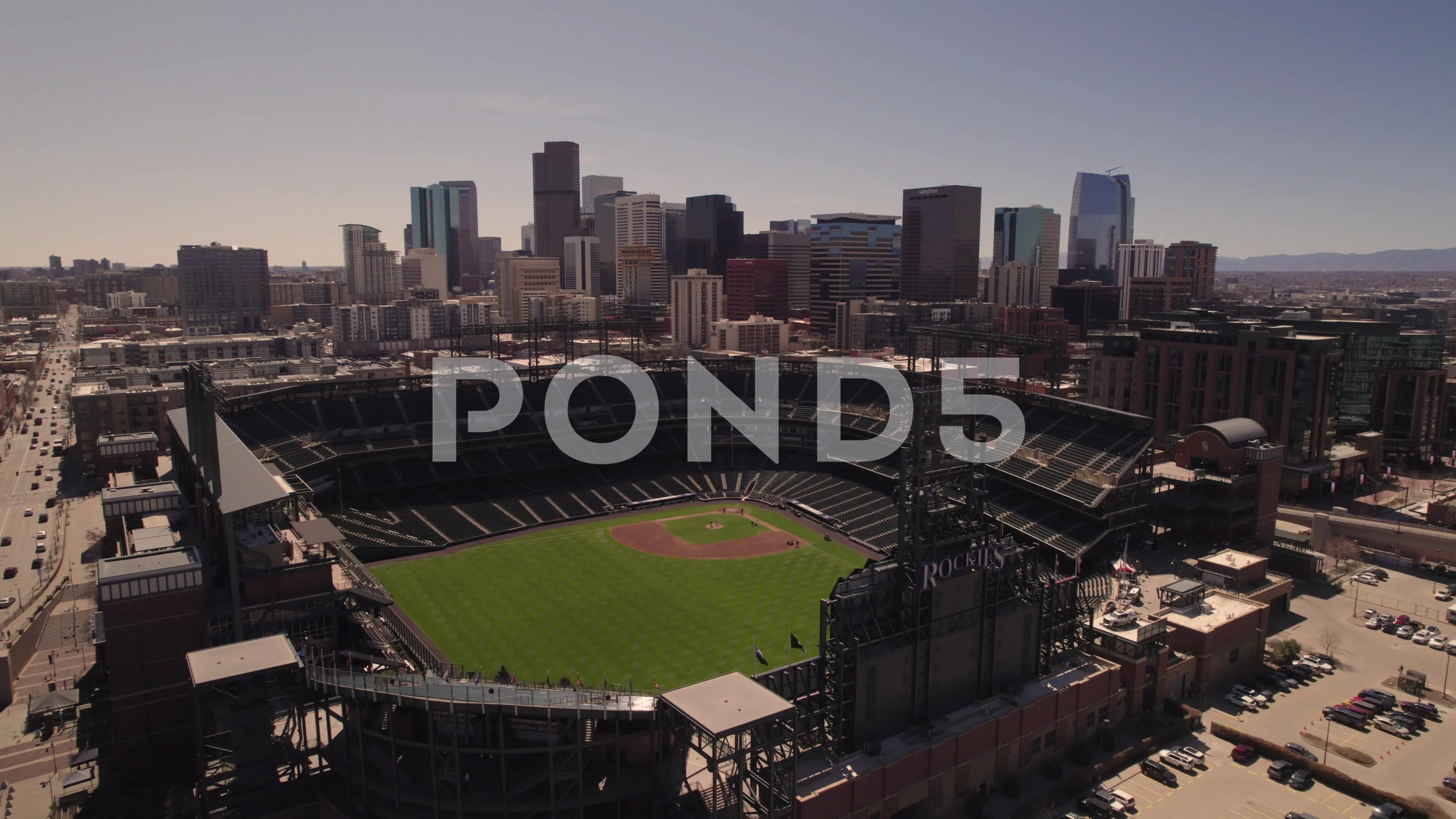 Coors field (denver) stadium hi-res stock photography and images