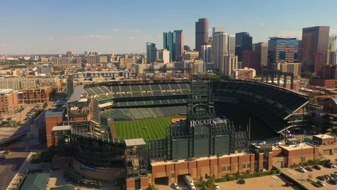 Coors Field Denver Vídeos de archivo 116838605