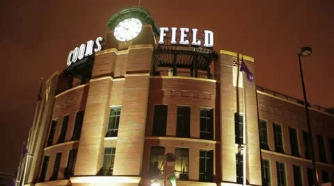 Coors Field Wide 스톡 동영상 22256087