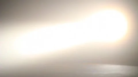 Cop Car Driving With Search Light Stock Footage 1180652