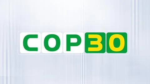 COP30 Climate Change Event to be held in Brazil. Baku, Azerbaijan. 01.23.2025. イラスト素材