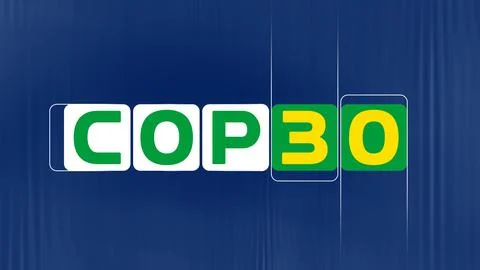 COP30 Climate Change Event to be held in Brazil. Baku, Azerbaijan. 01.23.2025. 스톡 일러스트