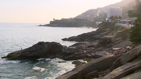 Copacabana Beach, Brasil Stock Footage 87170867