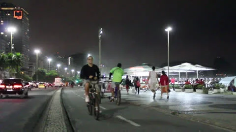 COPACABANA BEACH Stock Footage 24819161