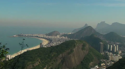 Copacabana Beach Stock Footage 25588755