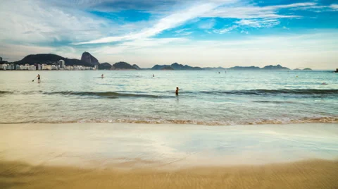 COPACABANA BEACH Stock Footage 35542400