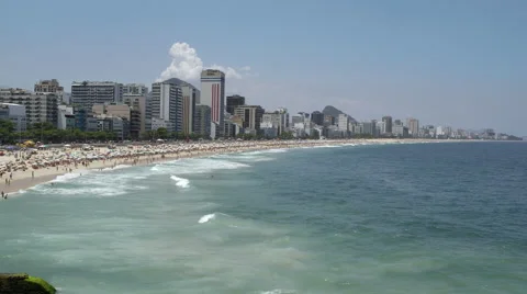 Copacabana Beach Stock Footage 56902357
