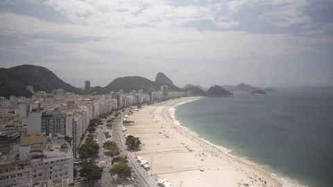 Copacabana beach 库存影片 104761062