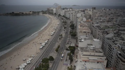Copacabana beach 库存影片 104763069