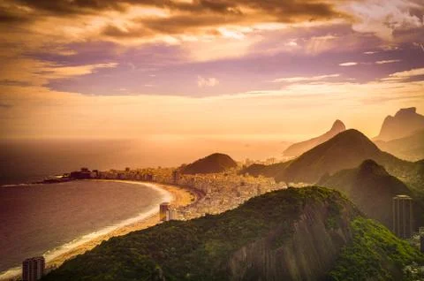 Copacabana beach Foto stock
