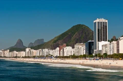Copacabana Beach Stock-Fotos