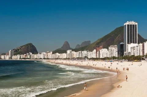 Copacabana Beach 스톡 사진