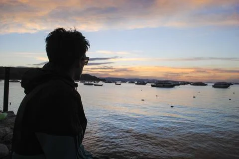 Copacabana magic view Stock Photos