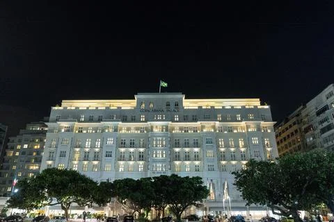 The Copacabana Palace Stock Photos