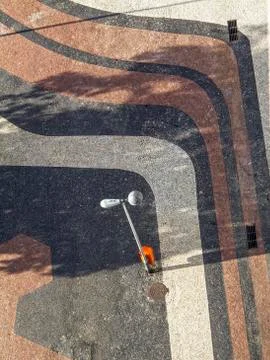 Copacabana Sidewalk, Rio de Janeiro Stock Photos