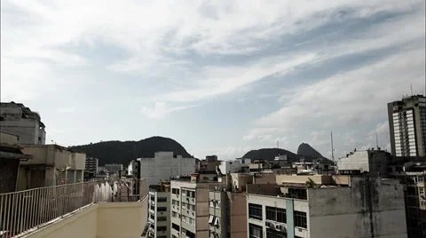 Copacabana timelapse Stock Footage 34156790