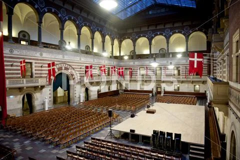 Copenhagen city hall Stock Photos