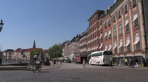 Copenhagen, Denmark 스톡 동영상 22104723