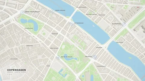 Copenhagen 스톡 동영상 344030920