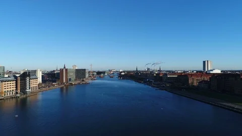 Copenhagen harbor Video stock 71324267