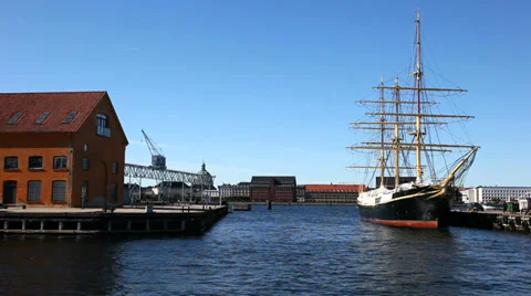 Copenhagen Harbour Video stock 30459974