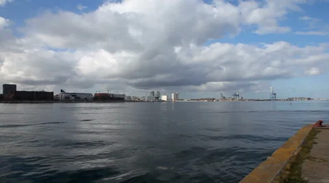From Copenhagen harbour Video stock 36605974