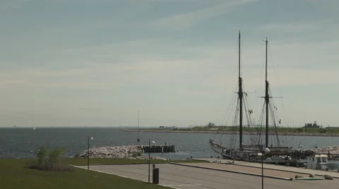Copenhagen harbour Stock Footage 41278699