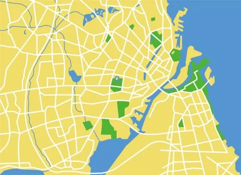 Copenhagen Stock Illustration