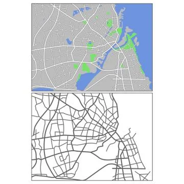 Copenhagen Stock Illustration