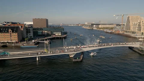 Copenhagen seaside 01 Stock Footage 250094441